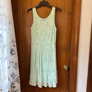 Mint Lace Dress